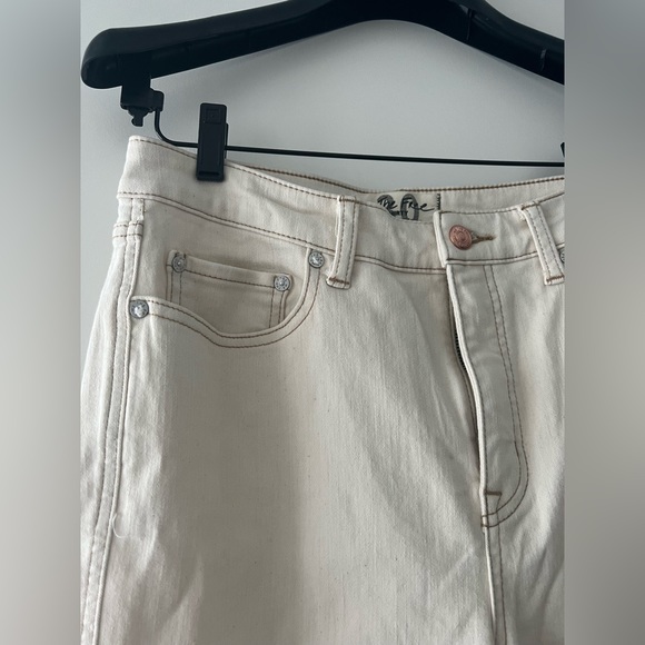 Free People High-Rise Vintage Straight Jeans - Picture 2 of 5